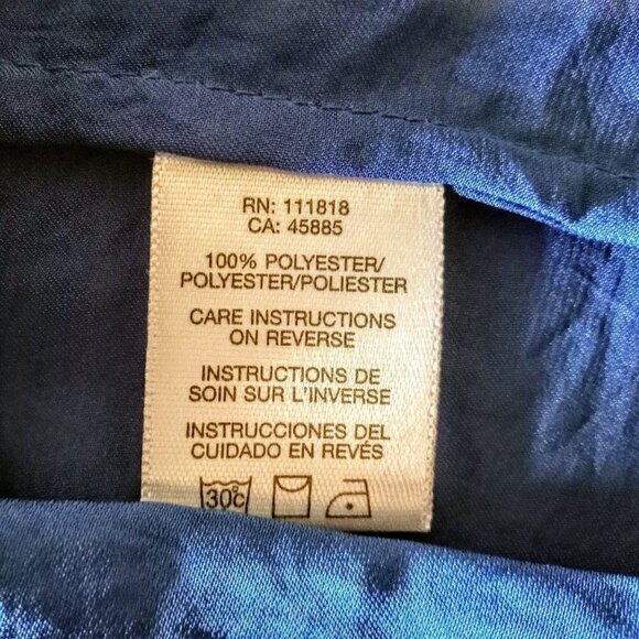 Michael Kors Cobalt Blue Scoop Neck Top NWT - Picture 7 of 8